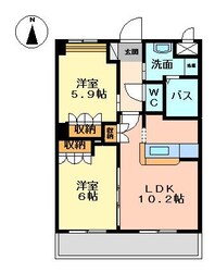 アサヒ２０１１（Ｔ）の物件間取画像